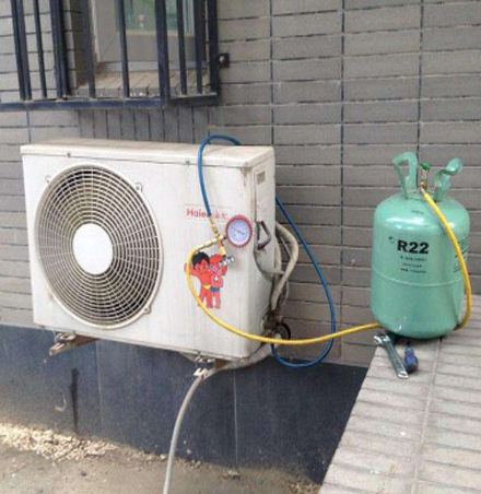四平空调加氟
